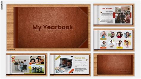 Google Slides Yearbook Template